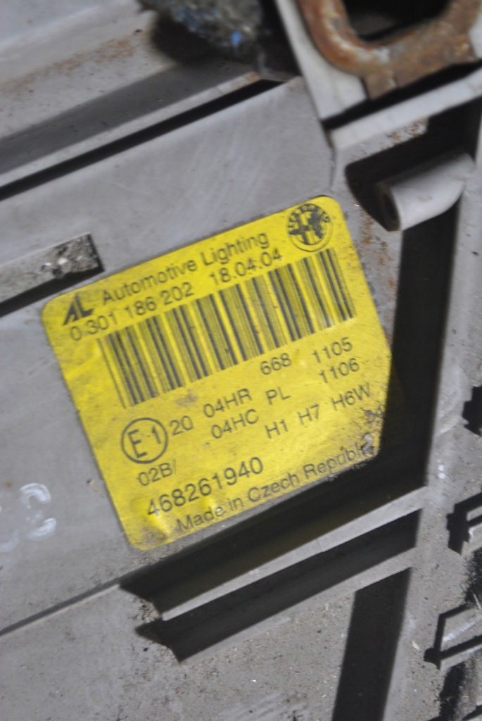 фото №4, Лампа передняя alfa romeo 147 правый перед