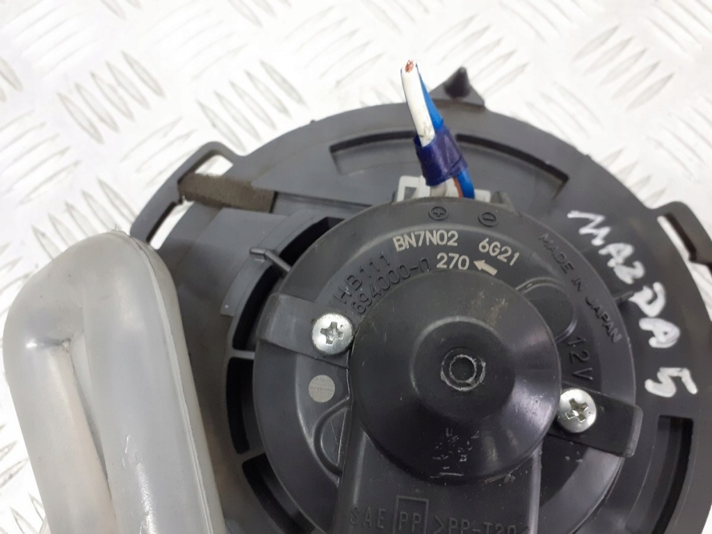 фото №4, Вентилятор обдув mazda 5 2.0 894000-0270