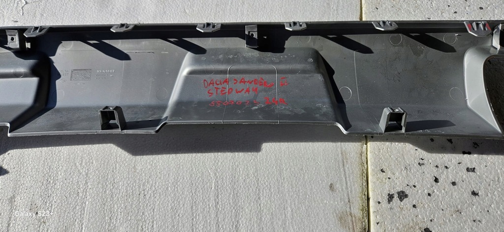 фото №9, Накладка бампера задня dacia sandero ii stepway 850702324r