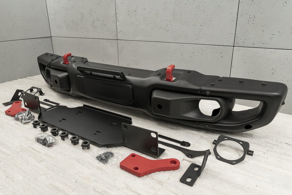 фото №6, Бампер перед сталь rubicon pdc jeep wrangler jl