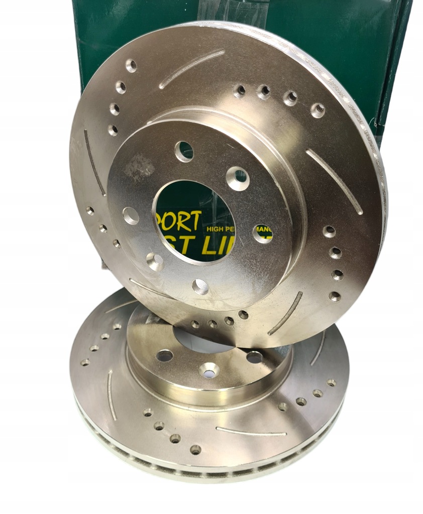 фото №1, 2x тормозные диски тормозные osi перед renault clio kangoo megane thalia