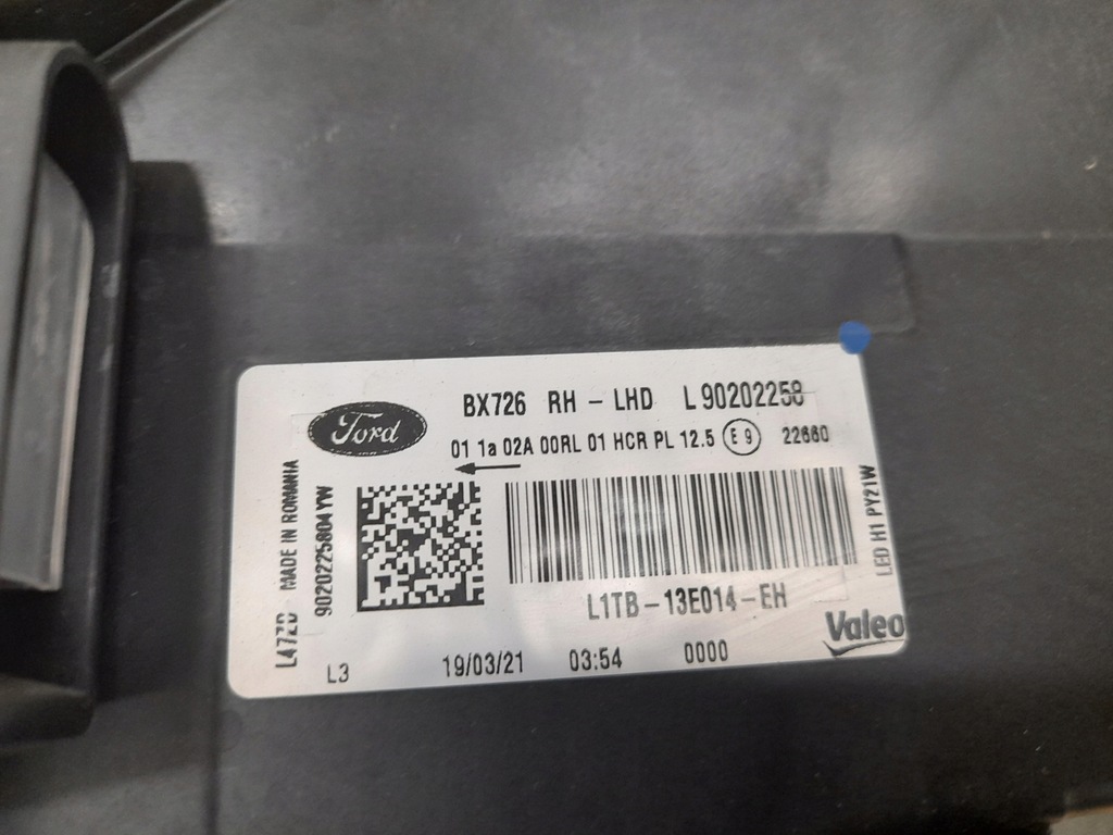 фото №14, Лампа ford puma