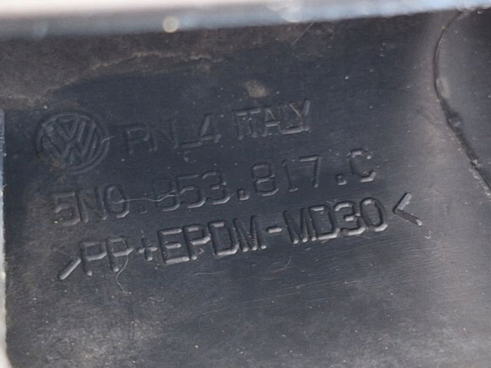 фото №10, Vw tiguan 5n0 r-line 08-16 молдинг крыла задняя левый 5n0853817c