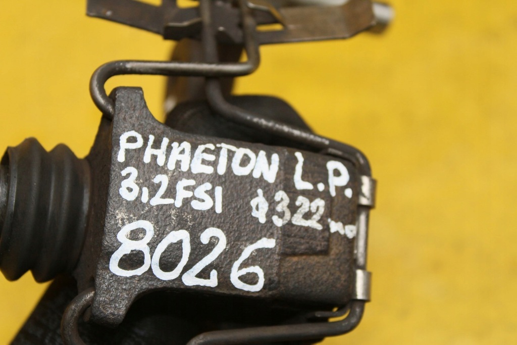 фото №7, Скоба пружинка кронштейн супорт лівий перед vw phaeton 8476/3 c288