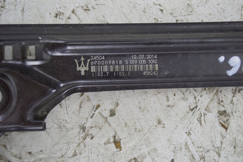 фото №8, Механизм стекло левый задняя maserati quattroporte vi