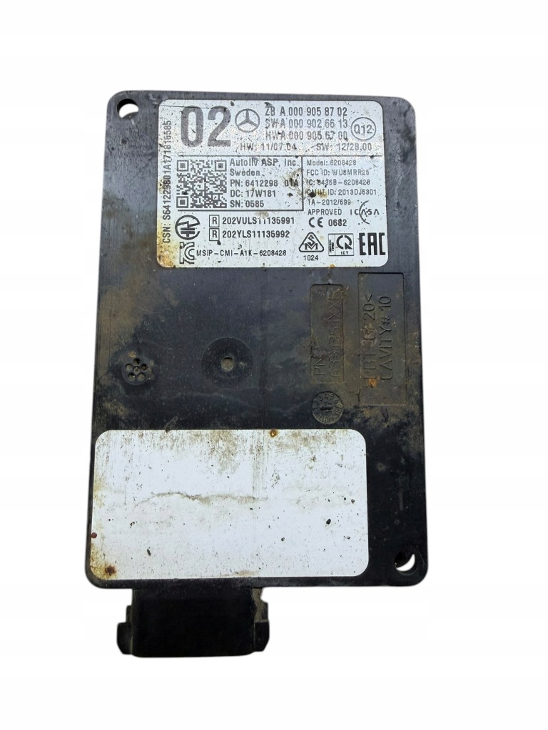 Купить Mercedes радар distronic a0009058702 q12