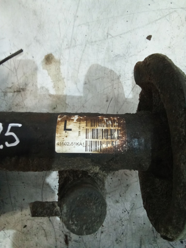 фото №5, I125 амортизационная стойка левый opel agila b 41602-51ka1