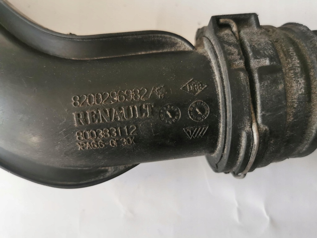 фото №7, Труба шланг повітря renault clio iii 1.5 dci