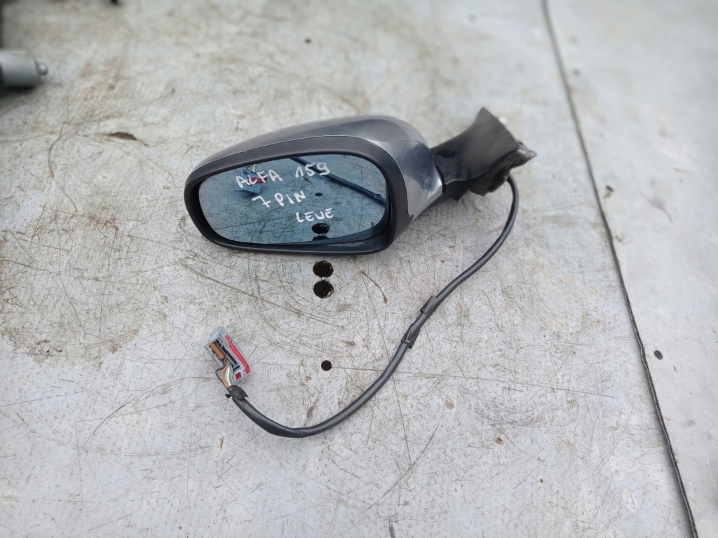 Купити Дзеркало ліва alfa romeo 159 7 pin хром
