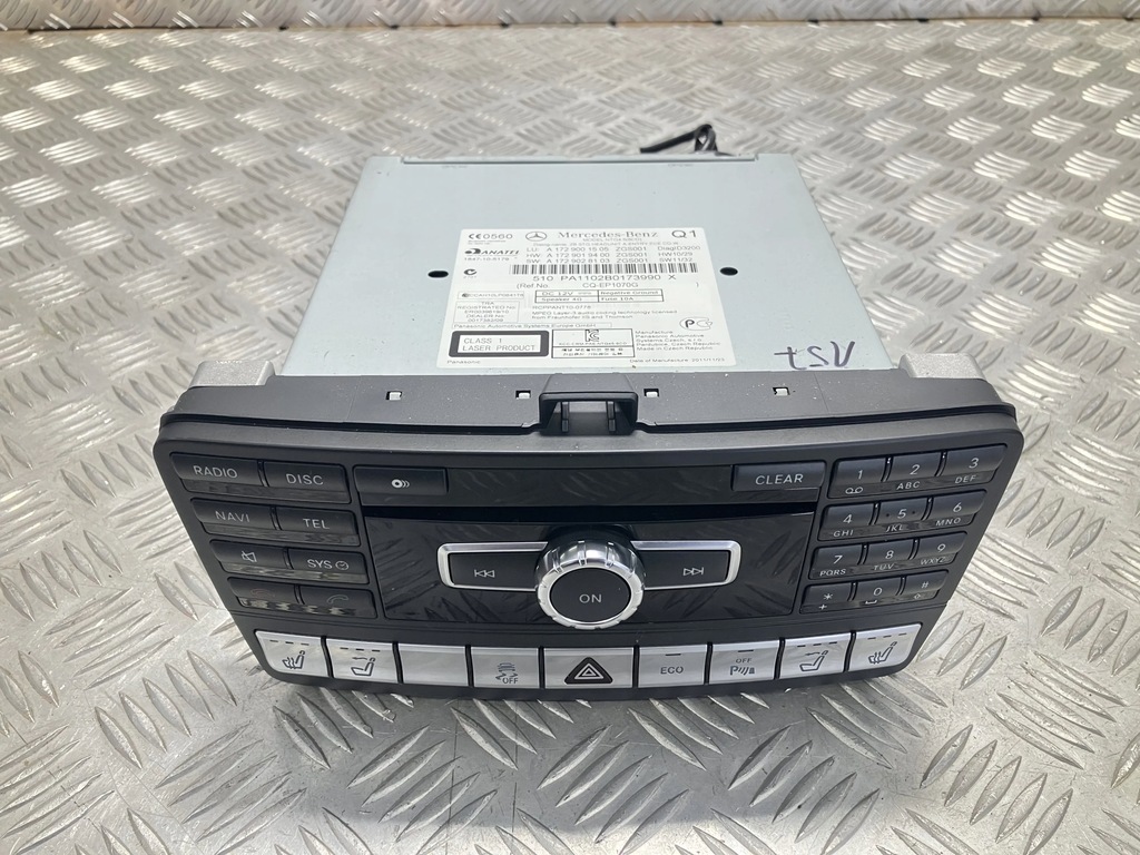 фото №1, Радио навигация mercedes slk r172 ntg 4