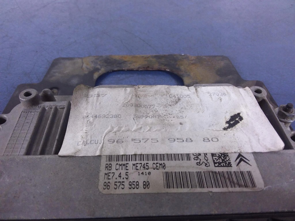 фото №4, Citroen c4 i 1.6 бортовой компьютер блок управления двигателя