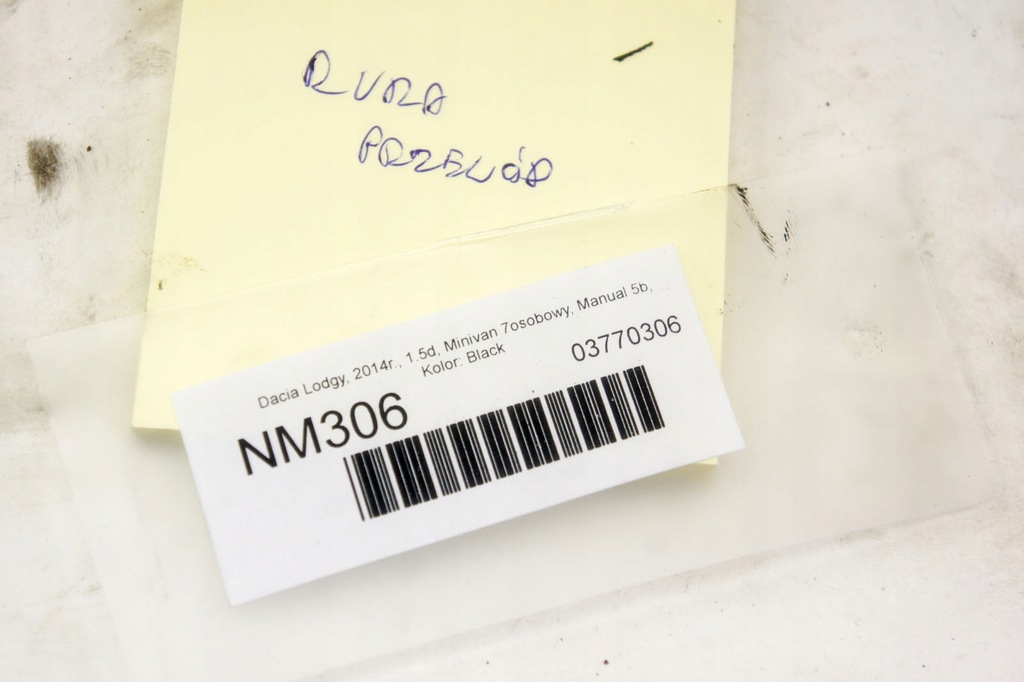 фото №5, Nm306 dacia lodgy 1.5d труба шланг egr