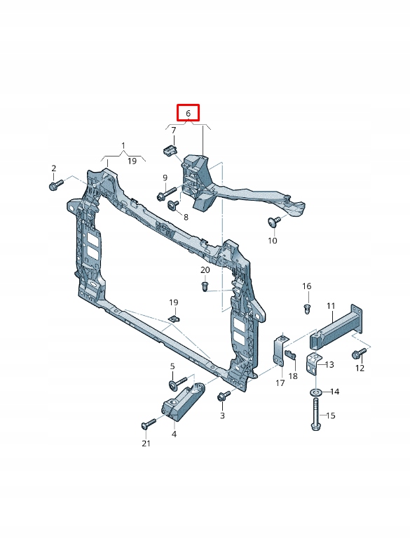 фото №7, Кронштейн фара главный vag audi q7 4m оригинальный 4m0805608b