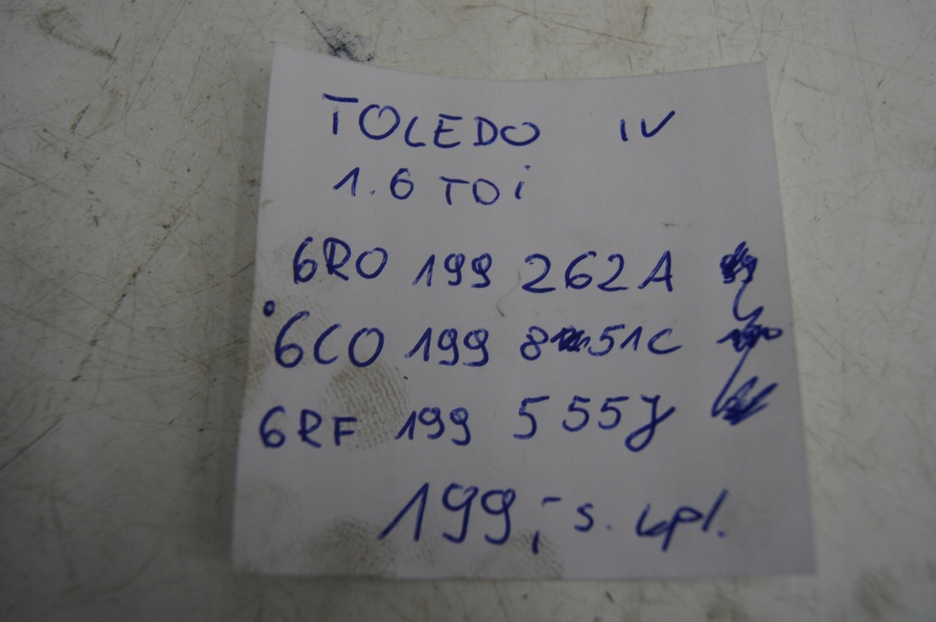 фото №11, Подушка двигателя коробки передач 1.6 tdi toledo iv lift