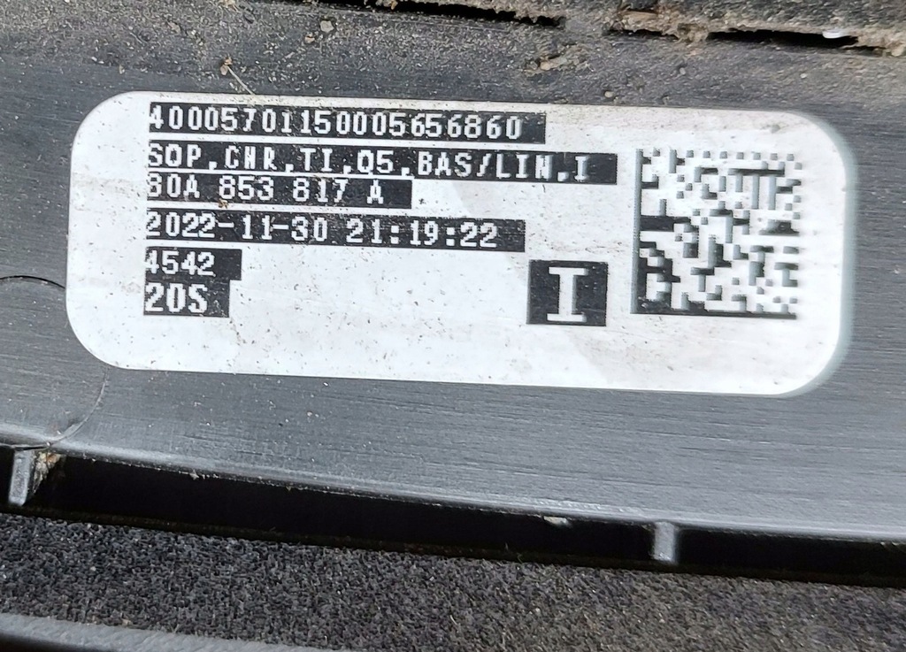 фото №6, Audi q5 sq5 2021 левая сторона молдинг крыла заднего