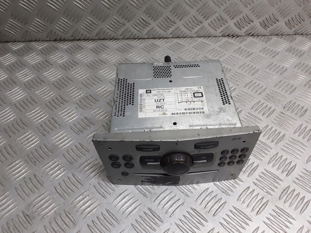 фото №4, Радіо заводський cd opel corsa d 13357130