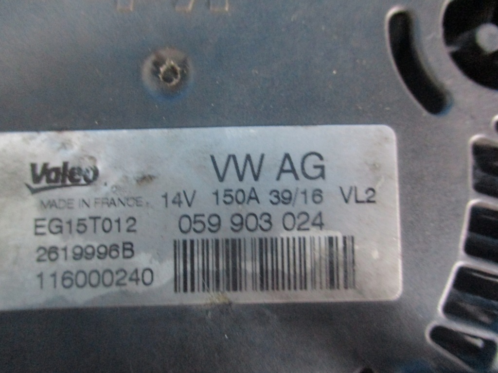 фото №5, Генератор audi q7 3.0tdi ddv 059903024