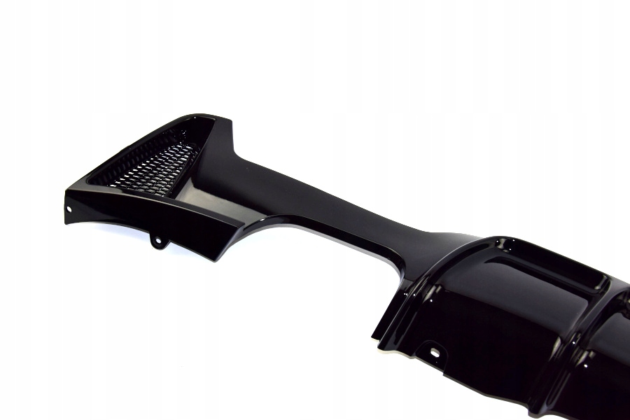 фото №13, Диффузор бампера заднего do bmw 4 f32 f33 f36 спойлер abs глянцевый sobmart