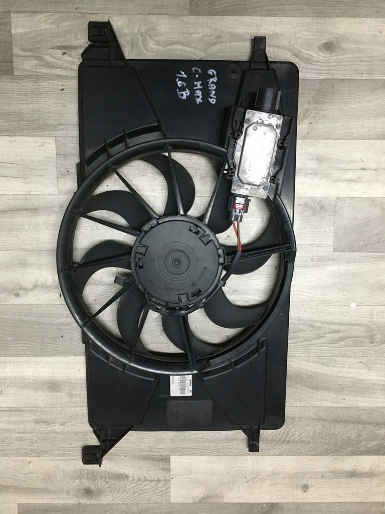 фото №1, Ford c-max grand 1.6 16v вентилятор радіатора