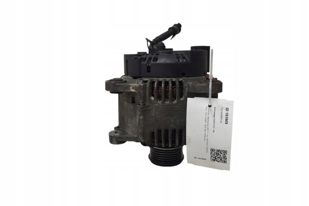 Генератор vw 021903026l 1.9l дизель 2007 Недорого