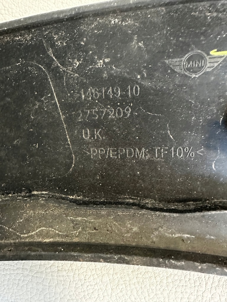 фото №6, Mini f55 f56 молдинг крила ліва перед