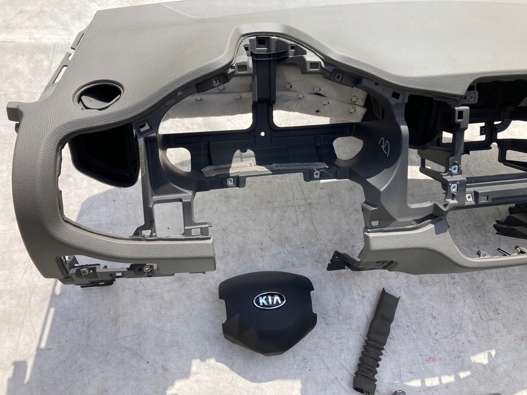 фото №7, Kia sportage 3 iii приборная панель приборная панель консоль подушки безопасности