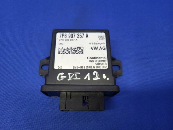 фото №1, Модуль блок управления света vw golf vii 7p6907357a