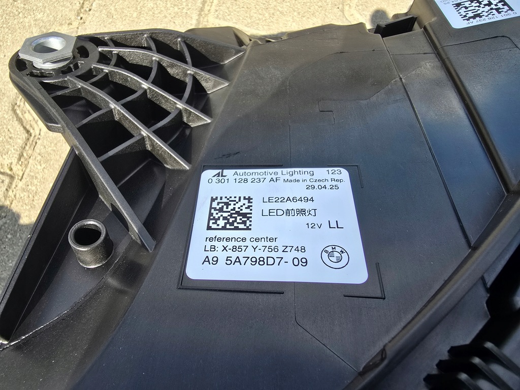 фото №6, Bmw 5 g60 g61 m5 g90 лампа права ліва black individual full led nowa