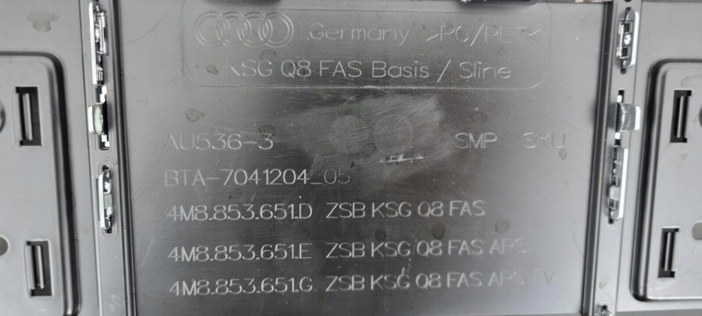 фото №10, Audi q8 4m8 2018- решётка радиатора решётка радиатора 4m8853651