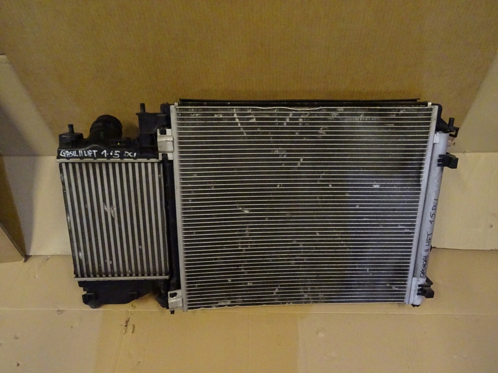 фото №1, Nissan qashqai ii lift pas радиатор радиатор 1.5 dci