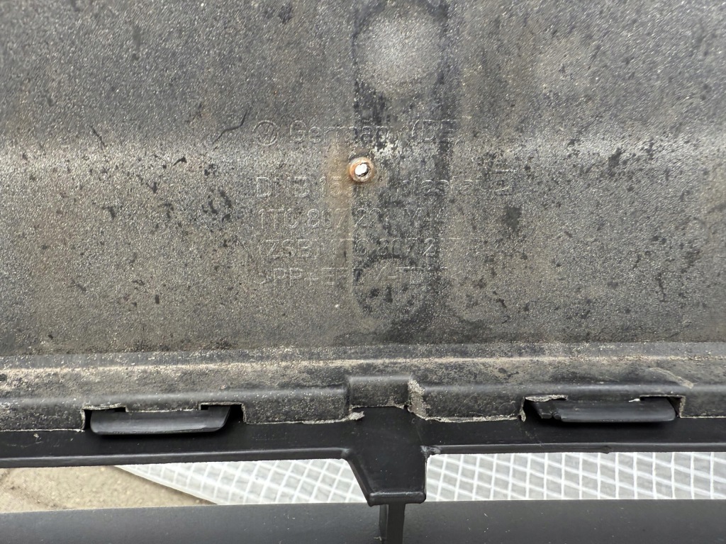 фото №11, Vw touran 1t бампер передний перед 1t0807221m