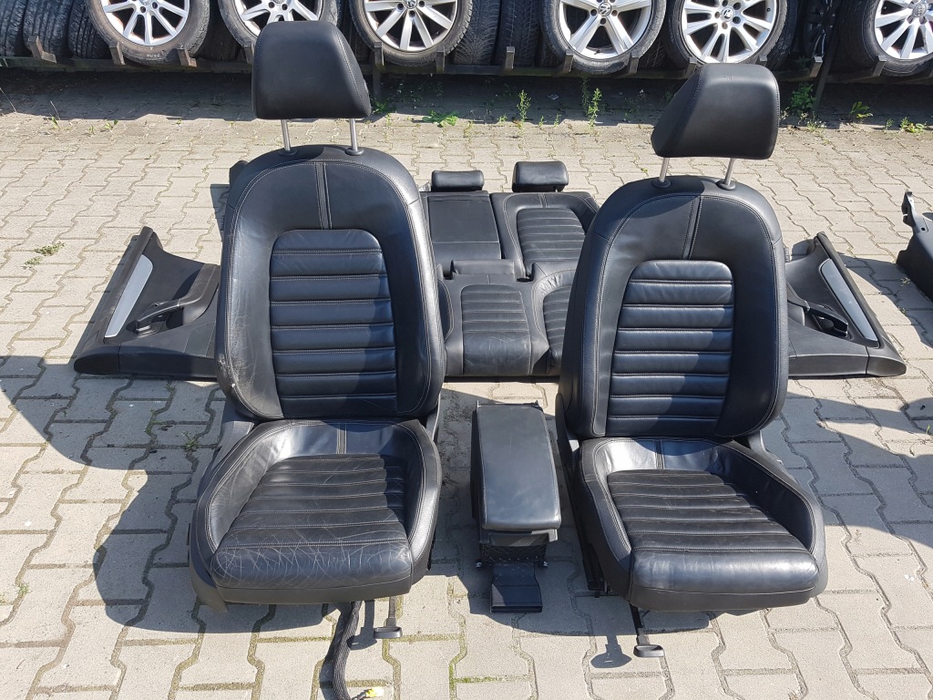 фото №1, Vw passat cc 08-16r сидіння шкіряний заднє сидіння