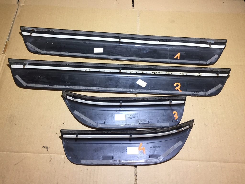 фото №10, Audi q5 8r накладки порогові комплект s-line 8r0853376