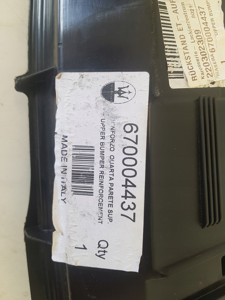 фото №12, Maserati ghibli захист кронштейн бампера nowe org