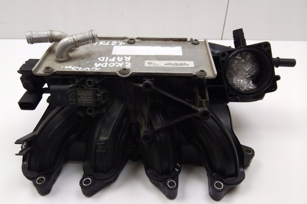 фото №1, Коллектор всасывающий skoda rapid spaceback nh1 03f145749b 1.2l бензиновый 63kw