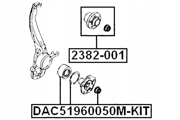 фото №3, Ступиця volkswagen touareg 2003-2010 mex febest