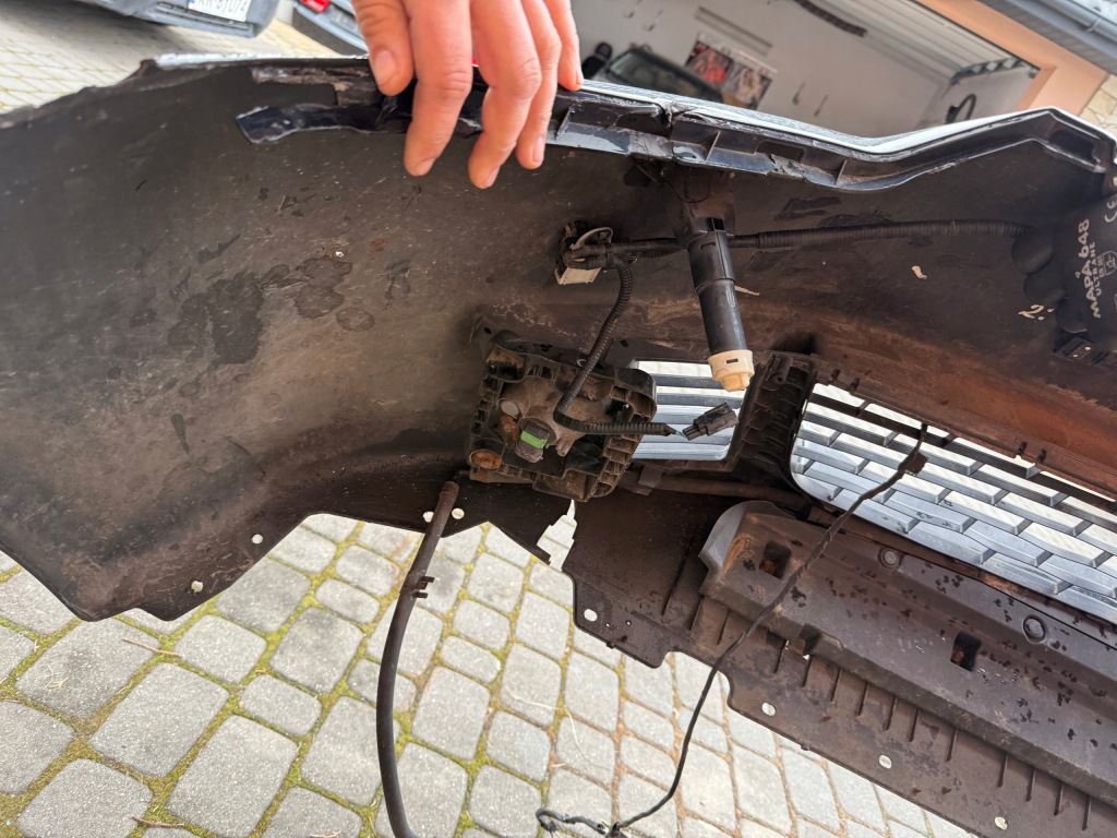 фото №11, Honda accord viii бампер передній pdc nh731p омивачі