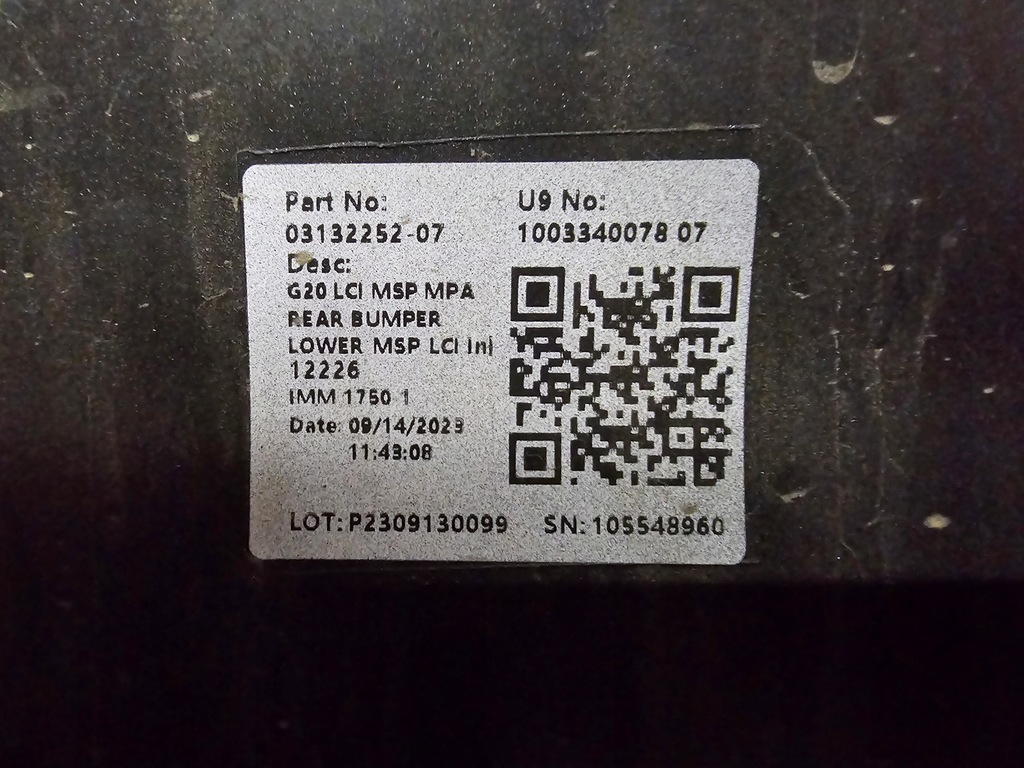 фото №10, Бампер задня bmw 3 g20 lift m-pakiet kombi