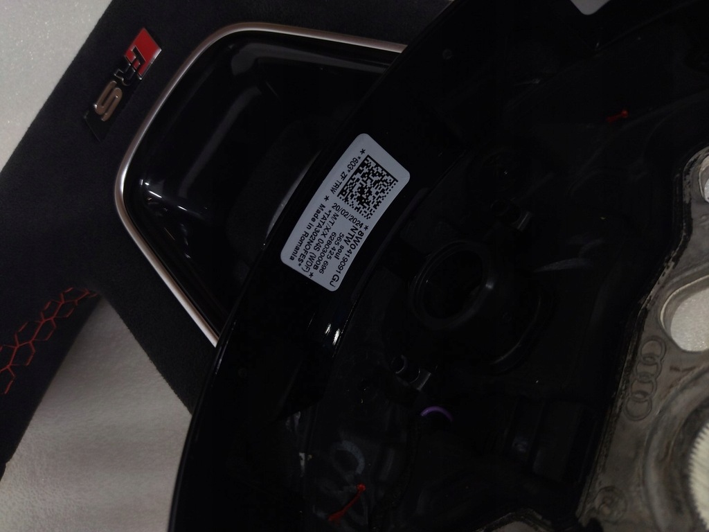 фото №10, 8w0419091gj повітропровід rs мультифункція пелюстки перемикання alcantara audi rs4 rs5