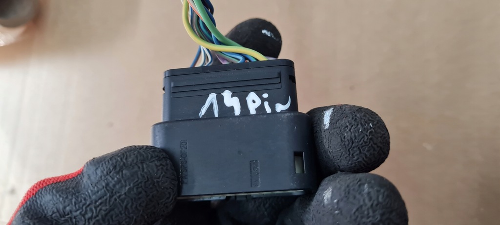 фото №8, Mustang vi lift gt штекер колодка з'єднувач 14 pin ford