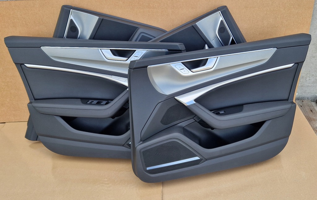 фото №1, Обшивки audi a6 c8 led кожа память шторка jak nowe kpl