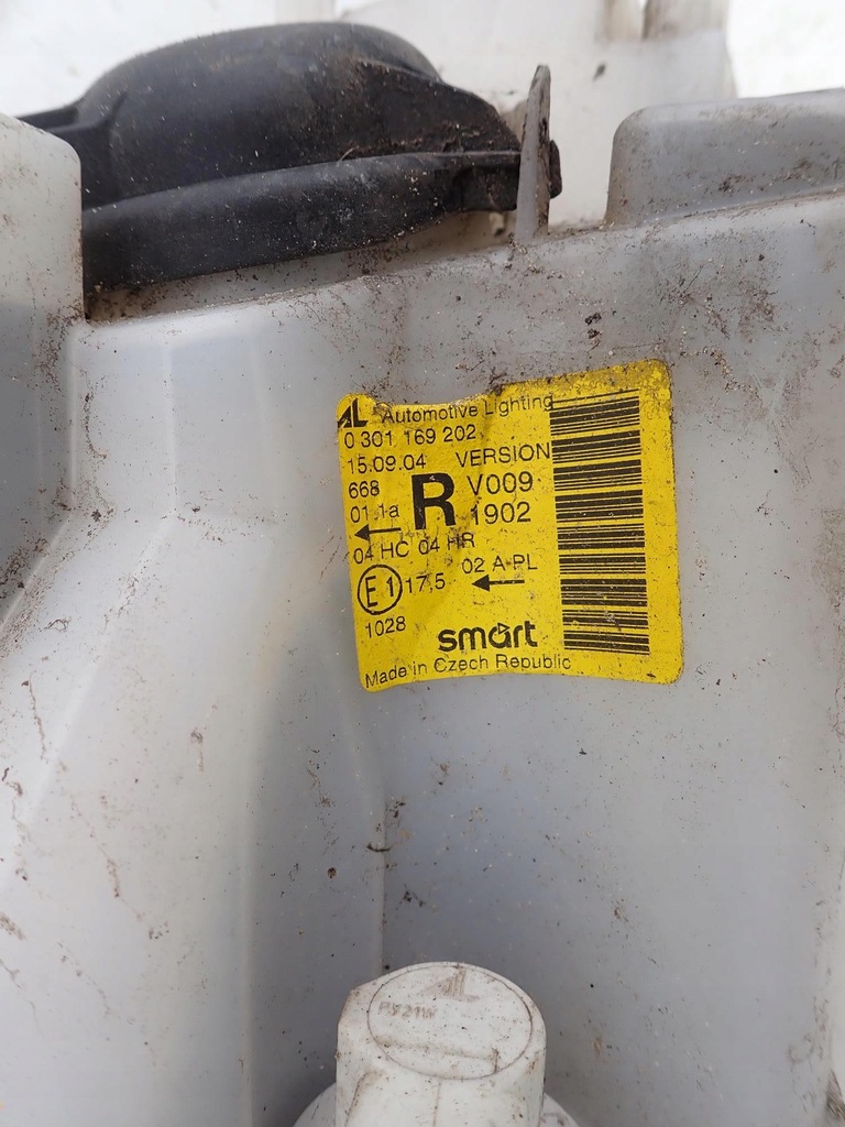 фото №7, Smart fortwo i 1 lift 03-07 лампа перед права