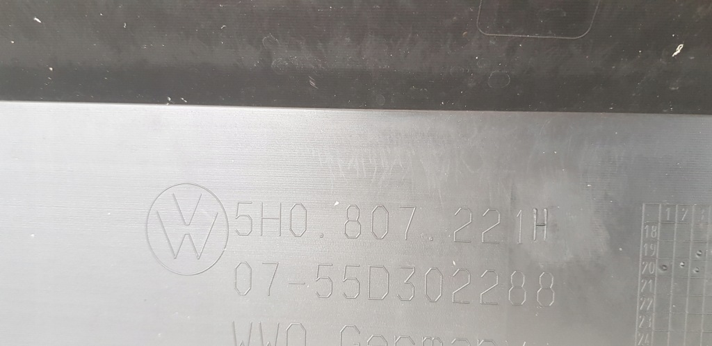 фото №9, Vw golf 8 viii 5h0 бампер передний