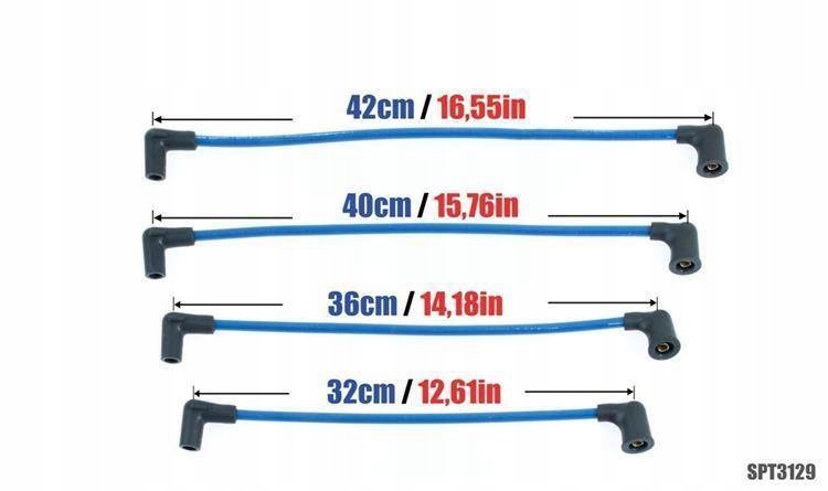 фото №2, Провода зажигания powertec mazda rx-8 1.3l 03-10 niebieskie