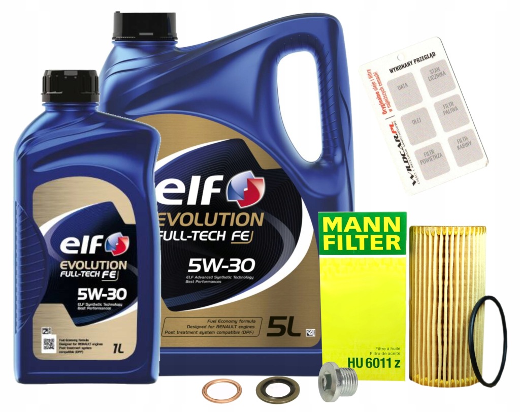 фото №1, Фильтр + масло 5w30 renault megane cc, 3 iii 1.6 dci
