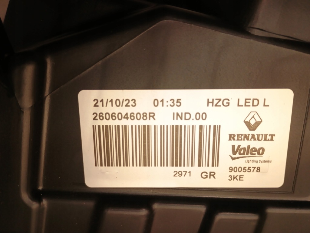 фото №14, Лампа перед передняя левая renault koleos ii 2017- full led 260604608