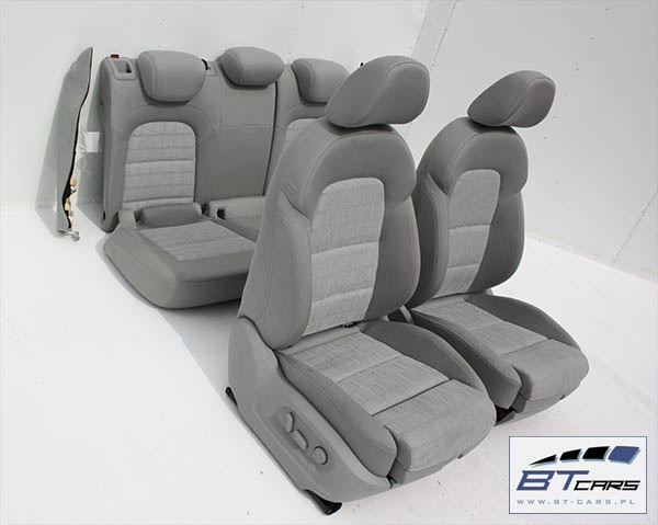 фото №8, Audi q3 сиденья комплект сидений сидений сиденья сиденье обивка 8u велюр ko