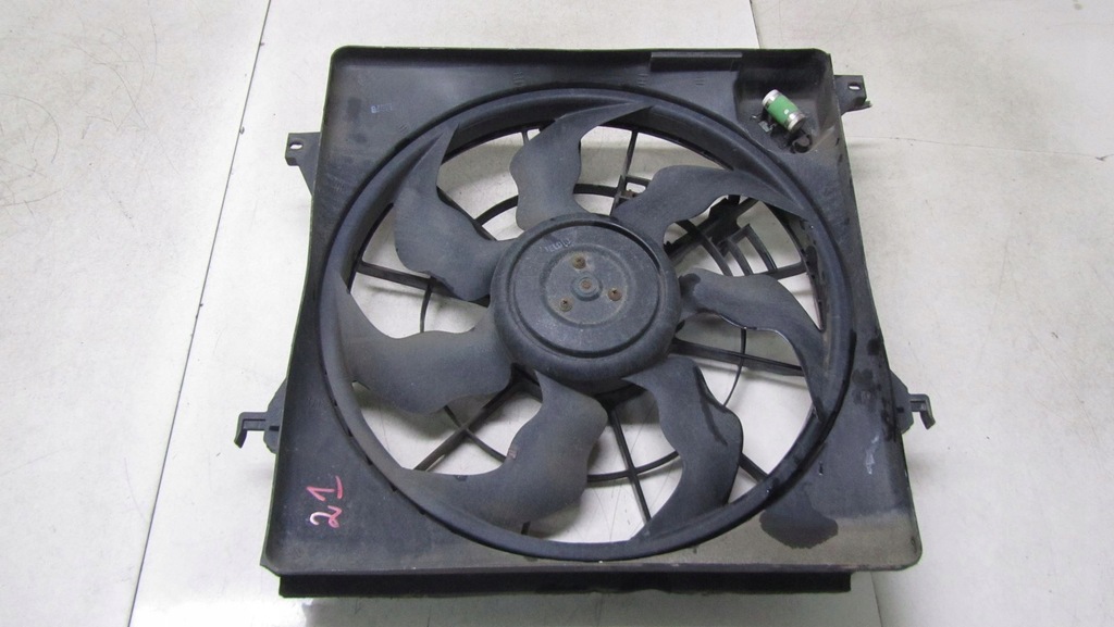 фото №5, Hyundai ix35 1.7 вентилятор радиатора 10-16