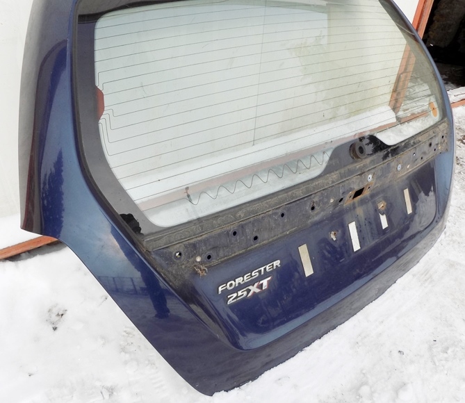 фото №6, Subaru forester ii sg 04r 35j крышка багажника задняя с стекло