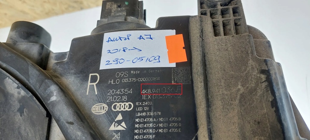 фото №10, Audi a7 s7 4k8 2019 лампи передні